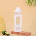 thumbnail image 2 of Large-Capacity Frosted Plastic Sports Water Bottle with Straw, Leakproof Design for Gym, Hiking, School, BPA-Free & Easy-Clean Lid, 2 of 7