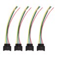 thumbnail image 1 of Ignition Coil Plug Wire Harness, Ignition Coil Pigtail Connector Harness Kit Simple Installation Heat Resistant Wearproof 4pcs  For Cars, 1 of 8