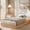 Orange, variant on Ourlova Queen Size Wood Platform Bed Frame Wooden Bed Frame Without Headboard Wood Slat Support No Box Spring Needed Easy Assembly Walnut