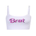 thumbnail image 1 of Débardeurs Imprimés à Bretelles Fines pour Femmes, Camisole Fine à Encolure Carrée pour Filles, 1 of 7