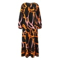 thumbnail image 4 of 2025 Robe Abaya à Manches Longues pour Femmes Vêtements de Prière pour Femmes Coton, 4 of 7