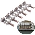 thumbnail image 4 of 6PCS Chevalet Selles en Métal Nickel de Haute Qualité Selles à Roulettes pour Stratocaster Telecaster, 4 of 9