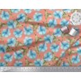thumbnail image 3 of Soimoi Poly Georgette Fabric Hummingbird & Floral Print Fabric by Yard 42 Inch Wide, 3 of 3