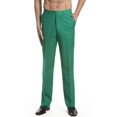 thumbnail image 2 of Concitor Pantalon Habillé pour Hommes devant Plat Vert Émeraude 36, 2 of 4