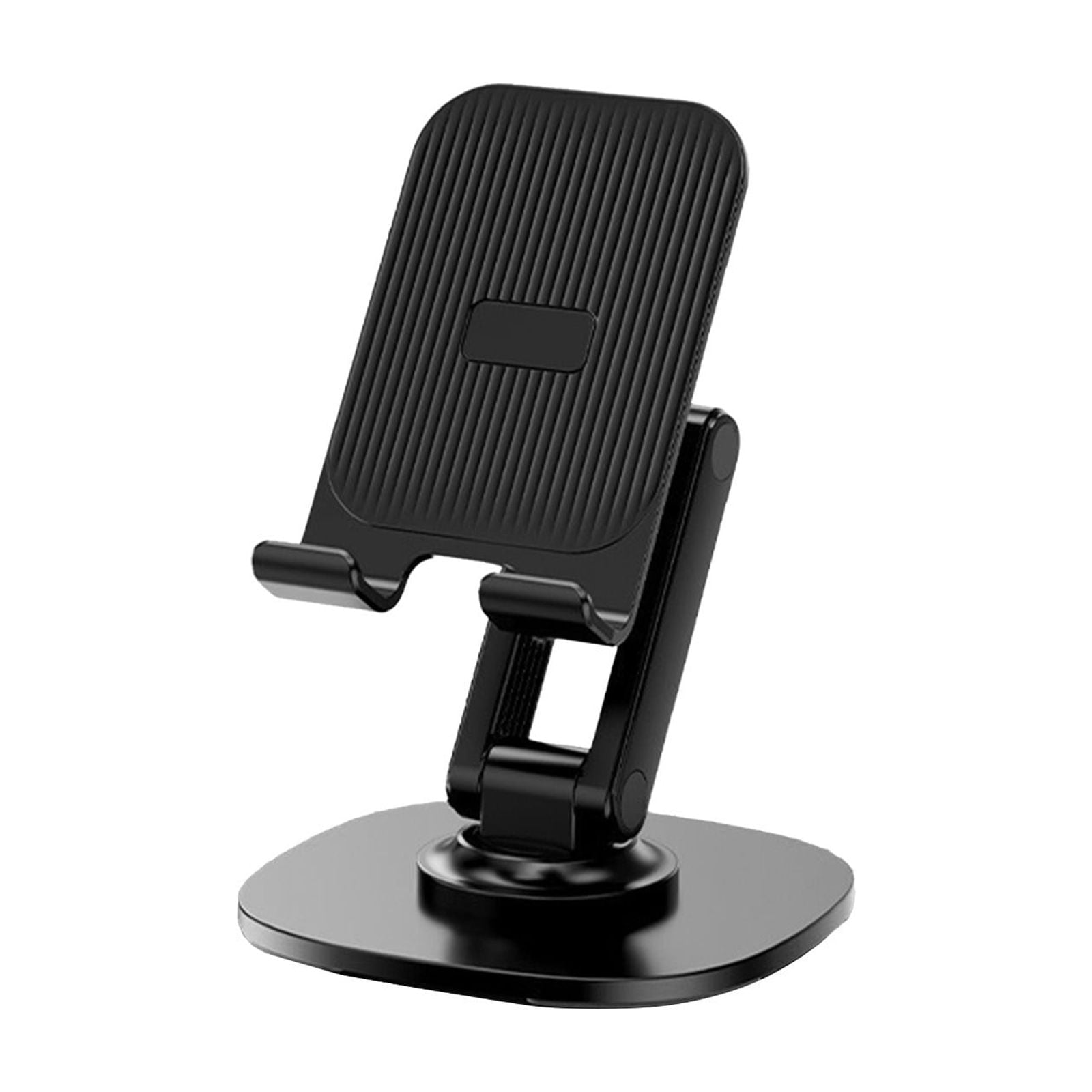 Desk Phone Stand 360° Rotatable Height Retractable Foldable Cell Phone Stand for Office Home Desk Use