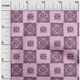 thumbnail image 1 of oneOone Georgette Viscose Fabric Floral Block Printed Fabric 1 Yard 42 Inch Wide, 1 of 4