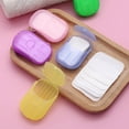 thumbnail image 3 of Disposable Scented Soap Paper Boxes - for Hand Cleaning, Mini, Portable, Ideal for Outdoor Travel, 3 of 3