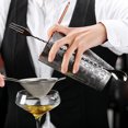 thumbnail image 3 of Herwey Cocktail Shaker Set,304 Stainless Steel Cocktail Shaker Set Boston Shaker Bartender Bar Tool Silver,Boston Shaker, 3 of 8