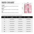 thumbnail image 3 of Vsdgher Shorts de Pyjama pour Hommes Imprimé Flamant Rose Bas de Pyjama Légers avec Poches-3TG, 3 of 6