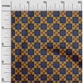 thumbnail image 1 of oneOone Cotton Flex Fabric Geometric & Floral Block Print Fabric BTY 40 Inch Wide, 1 of 4