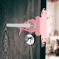 thumbnail image 4 of Abbracc Coussin de Porte en Silicone Doux et Flexible Rose, 4 of 6