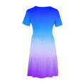 thumbnail image 5 of Amzcrzy Robes pour Femmes Robes Décontractées pour Femmes Robes d'Été Décontractées à Manches Courtes Robe T-Shirt à Étages Mini Robes avec Poches Robes Décontractées pour Femmes, 5 of 5