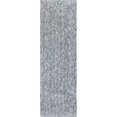thumbnail image 1 of HomeRoots 353891 2 ft. 3 in. x 7 ft. 6 in. Runner Polyester Slate Heather Area Rug, 1 of 1