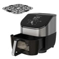 thumbnail image 2 of Instant Pot 6QT VORTEX Plus ClearCook 6-in-1 Air Fryer, Clear Windows, Custom Program Options, Crisps, Broils, Roasts, Dehydrates, Bakes, Reheats, from the Makers of Instant Pot, Black, 2 of 7