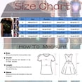 thumbnail image 3 of WEAIXIMIUNG T-Shirt Étoile Mode Décontractée à Manches Courtes d'Été pour Femmes de Noël, 3 of 7
