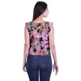 thumbnail image 3 of Moomaya Hauts en Jersey de Coton pour Femmes Sans Manches Imprimés à Col Rond Tenue Décontractée, 3 of 4