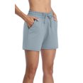 thumbnail image 4 of Short de Course à la Taille Élastique pour Femmes avec Poches, 4 of 7