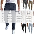 JIA JIA SHUANG Mens Dress Pants Slim Fit Formal Suit Pants Business ...
