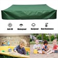 thumbnail image 2 of Sandbox Cover Square Waterproof Raninproof Sun Protection Folding Outdoor Garden Pool Sandpit Toys Canopy Accessories Green 180x180cm, 2 of 7