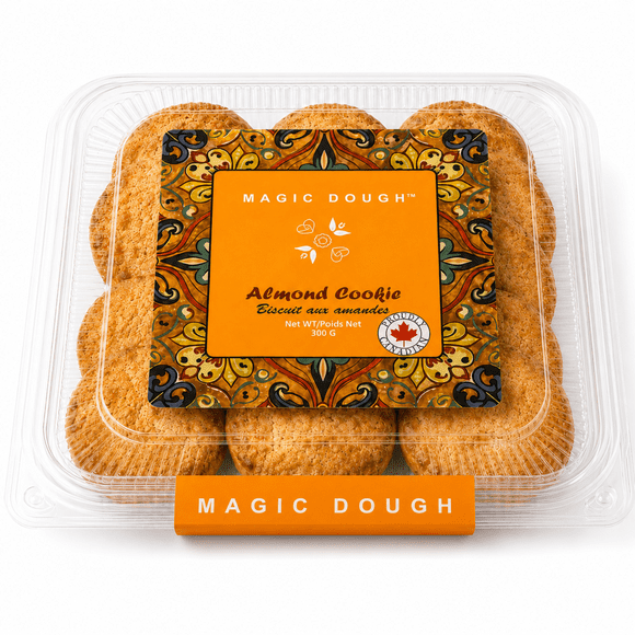 Magic Dough Almond Cookies – Light & Crispy Snack, 300g
