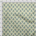 thumbnail image 3 of oneOone Cotton Silk Fabric Leaves & Floral Block Print Sewing Fabric BTY 42 Inch Wide, 3 of 4