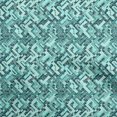 thumbnail image 1 of oneOone Cotton Cambric Turquoise Green Fabric Abstract Fabric For Sewing Printed Craft Fabric By The Yard 42 Inch Wide, 1 of 4