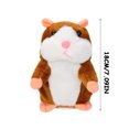 thumbnail image 4 of Speak Talking Hamster Mouse, Adorable Kids Toy, Record Function, Cute Design, for Children, Interactive Play, Toy Animal, Child-Friendly Hzhnb | Plastic, A, 4 of 8