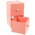 thumbnail image 2 of Miangastore Dustproof Ps Drawer Storage Box Orange 2Set For Home Organization, 2 of 9