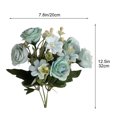 thumbnail image 3 of Wzzjkit Artificial Flowers for Outdoors, Fake Realistic Flowers with Plastic Plants Spring Decor, Handheld Faux Flowers for Outside Window Box Front Porch Planter Decor, 3 of 8