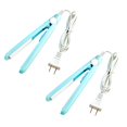 thumbnail image 1 of Oleegame 2PC Blue Heat Sealing Machine Packaging Bag Plastic Bag Sealer Wave Sealing Machine Blue, 1 of 6