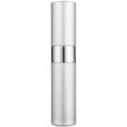 thumbnail image 1 of Clear Plastic Empty Squeeze Bottles with Flip Cap，15ml Portable Empty Refillable Aluminum Perfume Cosmetic Spray Bottle Atomiser Silver, 1 of 8