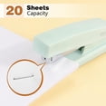 thumbnail image 3 of Stapler, Office Stapler, Small Staplers for Desk, Green, 3 of 7