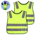 thumbnail image 2 of 2 Pieces Reflective Kids Safety Vest Visibility Vest for Boys Girls, 2 of 8