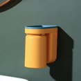 thumbnail image 4 of veasfak Toothbrush Holder with Gargle Cup, Drill Punch Toothbrush Storage Box Yellow, 4 of 9