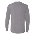 thumbnail image 2 of Gildan Mens DryBlend Long Sleeve T-Shirt, M, Graphite Heather, 2 of 2