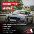 thumbnail image 3 of AMERICAN MODIFIED Grille avant Style GT avec LED DRL pour 2024+ Mustang EcoBoost/GT, 3 of 12