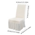 thumbnail image 3 of Dining Room Chairs,Living Room Chair Four Season Universal All Inclusive Elastic Fabric Dining Chair Cover Dining Room and Study Dirty Proof Chair Cover Living Room Chairs, 3 of 6