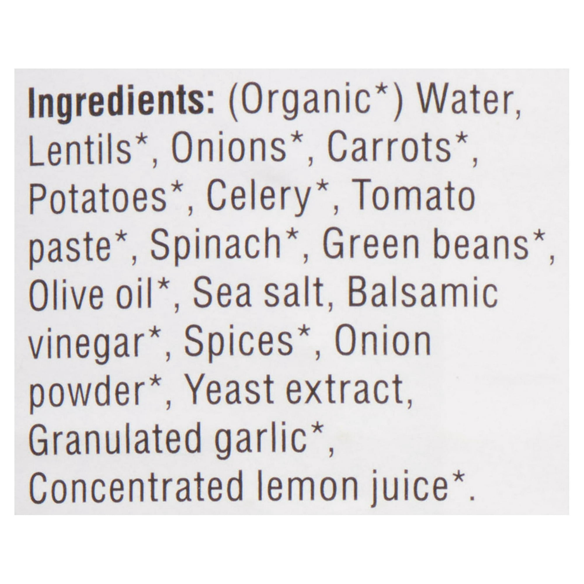 Sprague Soupe de Lentilles Biologique aux Légumes