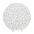 thumbnail image 1 of Elegant Designs Elipse 10 Inch Crystal Ball Sequin Table Lamp, 1 of 9