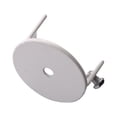 thumbnail image 3 of simhoa 1Pc 22mm/ 28mm Window Treatment Rod Ends Caps Curtain Pole Finials, White, 3 of 5