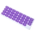 thumbnail image 2 of EGNMCR Tools&Home Improvement Monthly Pills Organizer With Lid Arthritis Friendly EasyOpen Lids 31 Removable Daily Pills Pods Date Reminder Travel Case For Vitamins Medications storage boxSS, 2 of 7