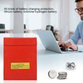 thumbnail image 4 of Fireproof Bag, Lightweight Portable Fireproof Lithium Battery Storage Bag Practical Tool Professional Reusable Li Po Battery Safety Two Size Pouch Charging Sack, 4 of 7