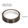 thumbnail image 2 of Unique Bargains Adhesive Grid ESD Tape 0.87 Inch Wide x 118 FT Long Conductive Grid Tape Brown, 2 of 4