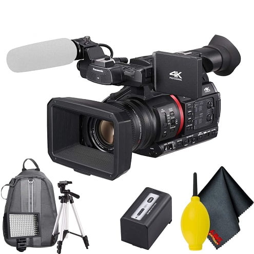 Panasonic Ensemble d'Accessoires pour Caméscope 4K avec Trousse de Nettoyage