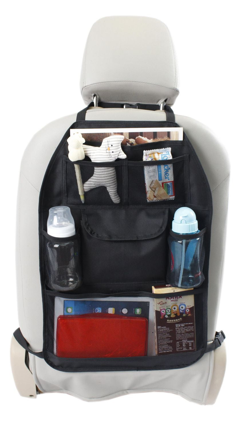 Ezi Travel Plus - Organisateur de siège grande capacité, fabriqué à partir de 92% de plastique recyclé