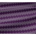 thumbnail image 5 of oneOone Viscose Jersey Fabric Floral & Chevron Block Print Fabric By Yard 60 Inch Wide, 5 of 5