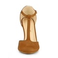 thumbnail image 2 of BLISSFUL STEP Escarpins Habillés à Bride en T à Talon Aiguille à Bout Rond pour Femmes, 2 of 6