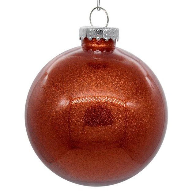 Vickerman N210839 Boule Transparente Pailletée Douce-Amère 3 Po, 12 par Sac