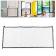 thumbnail image 1 of Dog Gate,Expandable Dog Mesh Gate Folding Safe Enclosure Baby Gate With 5 Hooks For Doorways Stairways, 1 of 8