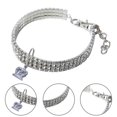 thumbnail image 3 of CBFFDC Wedding Gift For Pets Pet Collar Fine Workmanship Sparkling 3 Layer Necklace for Parties And Special Occasions, 3 of 6